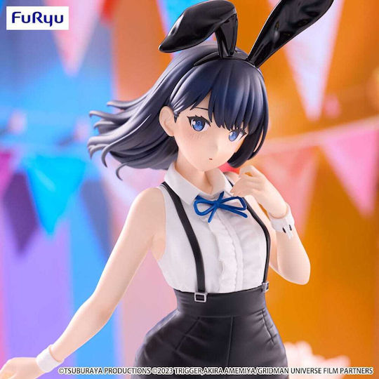 Gridman Universe Bicute Bunnies Figure Pvc Rikka Takarada Easter Bunny Ver Size 28cm