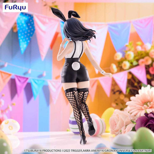 Gridman Universe Bicute Bunnies Figure Pvc Rikka Takarada Easter Bunny Ver Size 28cm
