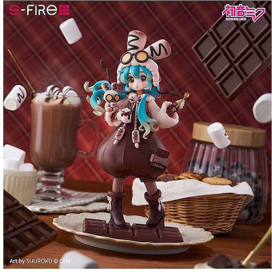 Character Vocal Series 01 Hatsune Miku PVC Figure Hatsune Miku Marshmallow Hot Cocoa 22cm Size