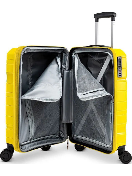 Ciak Roncato Cabin Hard Yellow Suitcase Height 55cm