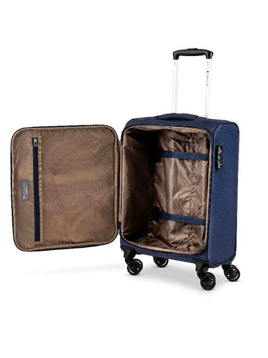 Ciak Roncato Cabin Travel Suitcase Blue 55cm Height