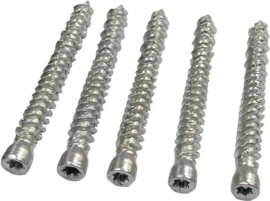 Cement Bolt Torx with Diameter M7.5 and Length 182mm 100 Pieces Buldex TSIX-75-182