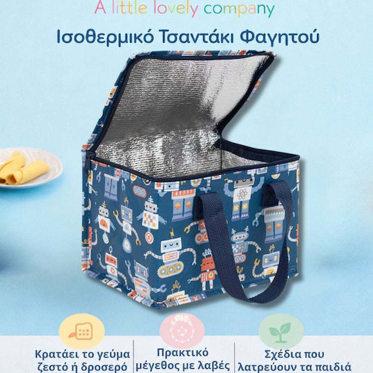 A Little Lovely Company Plastic Kids' Dinner Set Thermal