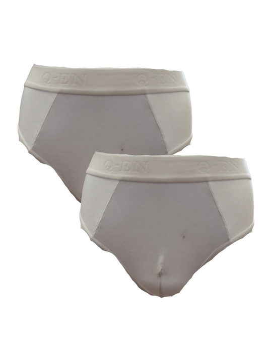 Herren Slip Weiß 2er Pack