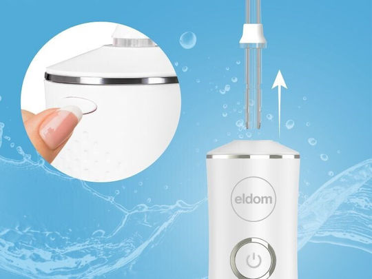 Eldom Water Flosser with Travel Case White