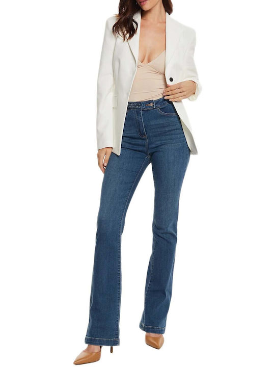 High Rise Women's Jean Pants in Slim Fit