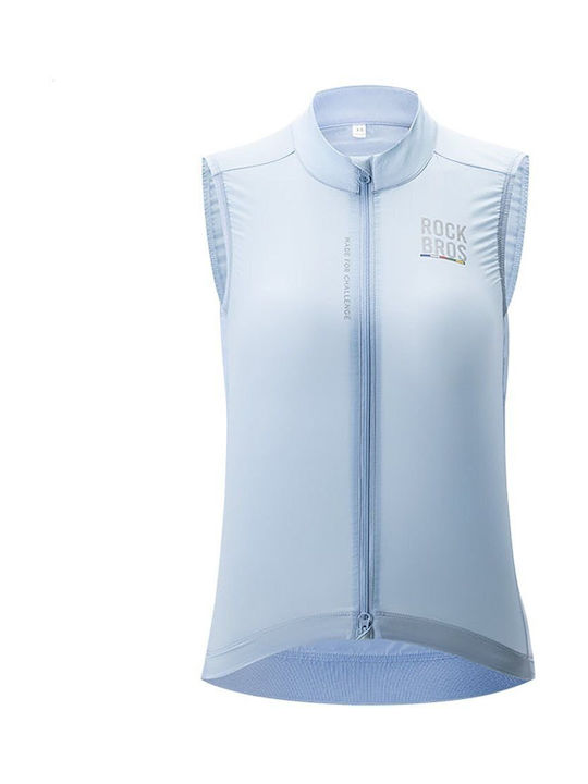 Rockbros Tricou Fără Mâneci Pentru Femei Road Bike Albastru