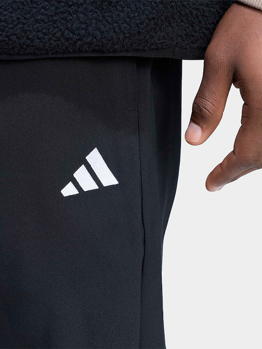 Essentials 3-Stripes Herren-Sweatpants Schwarz