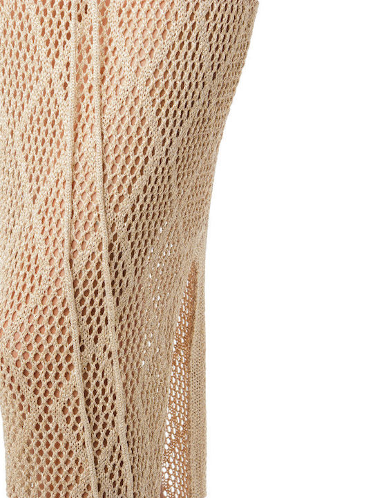 Silia D Damenbademode Rock in Gold Farbe