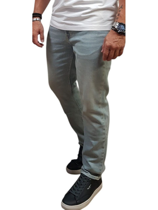 Herren Jeanshosen mit Schlank Verjüngt Anwendung Blau