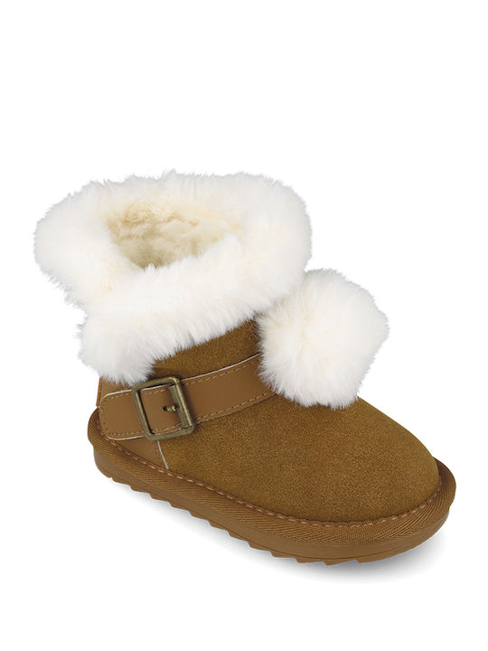 Kids Brown Ankle Boots