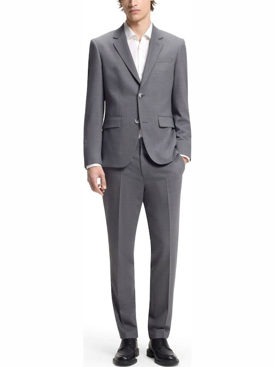 Men's Suit with Slim Fit Grey