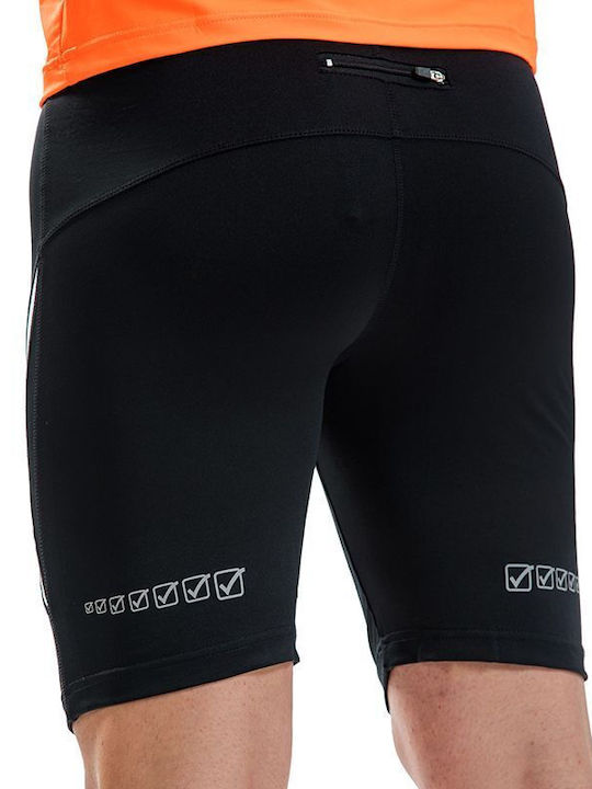Givova Men's Sports Leggings Compression Short Black