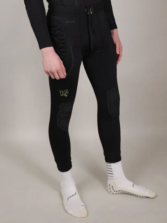 KEEPERsport Мъжки Спортни Клин Compression Capri Черен