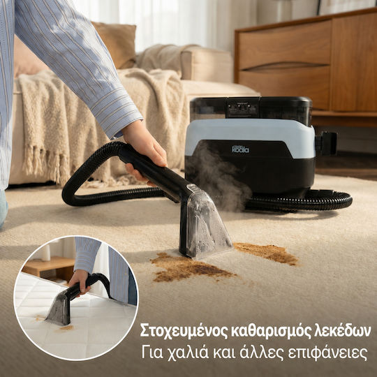 Clean Koala Wet-Dry Vacuum 1650W with Plastic Drum 1.3lt Black