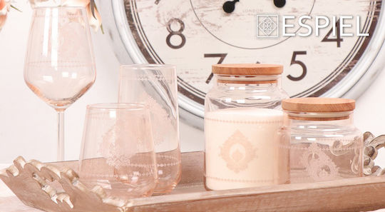 Espiel Helen General Use Glass Jar Set 890ml
