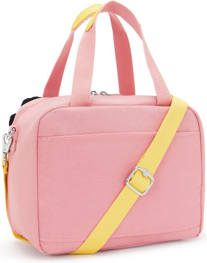 Kipling School Lunch Bag 8L Pink 20x13.5x25cm