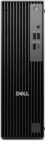 Dell Pro Slim SFF Настолен компютър (Ryzen 5-8600G/64GB DDR5/1TB SSD/W10 Pro)