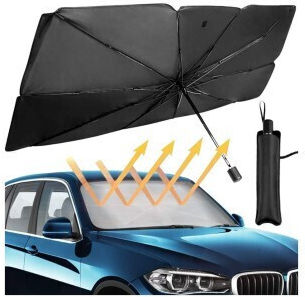 Umbrelă De Soare Internă Pentru Parbriz Auto 145x79cm