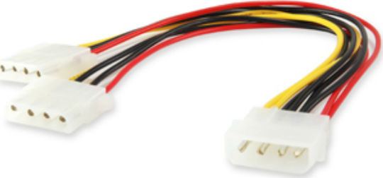 Equip Cable Power Connection Molex Female To 2 Male 20 Cm 112030