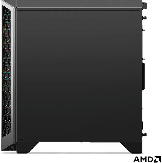Lenovo Loq Tower 26ADR10 Гейминг Настолен Компютър (Ryzen 7-8745HX/32GB DDR5/1TB SSD/GeForce RTX 5060 Ti/W11 Home)