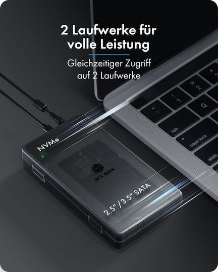 Icy Box Stație de andocare pentru hard disk-uri SATA