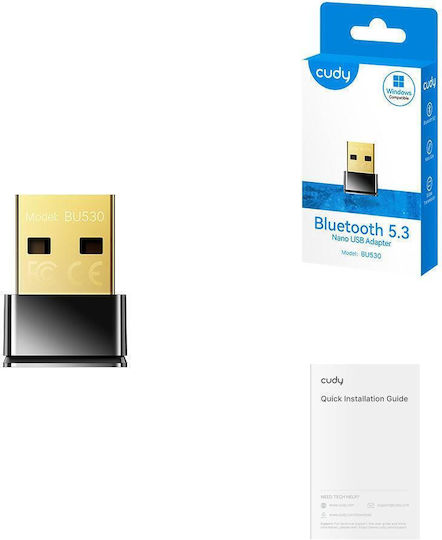 Cudy BU530 USB Адаптер Черен
