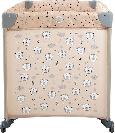 Belletti Babybett mit Matratze Beiges 120x60cm