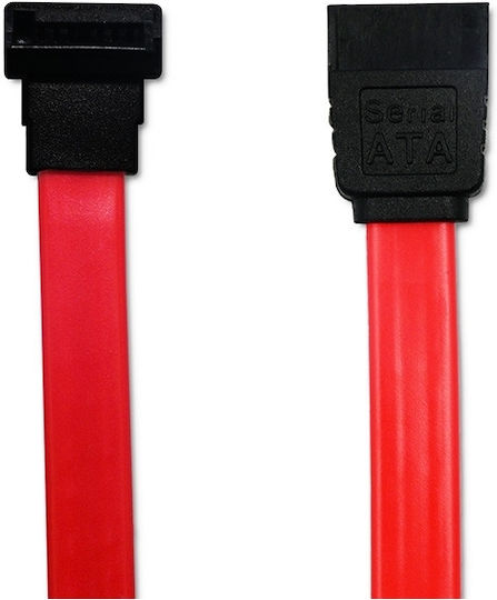 Qoltec Sata Sata 0,35m Rotes Festplattenkabel 50471
