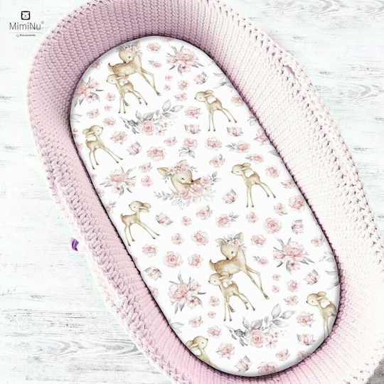 MimiNu Set Cu Cauciuc Roz 35x80cm MimiNu Set Cu Cauciuc Roz 35x80cm