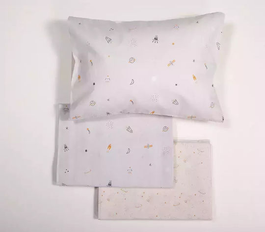 Nef-Nef Homeware Set Universe Gray 120x170cm