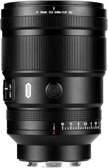 7artisans Voller Rahmen Kameraobjektiv AF 135mm F1.8 für Sony E Berg Schwarz