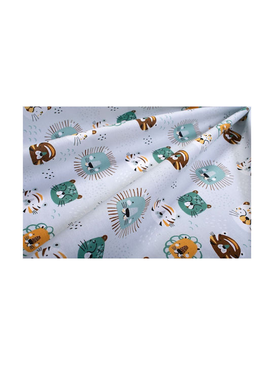 Dimcol Big Cats 28 Turcoaz 80x110 cm