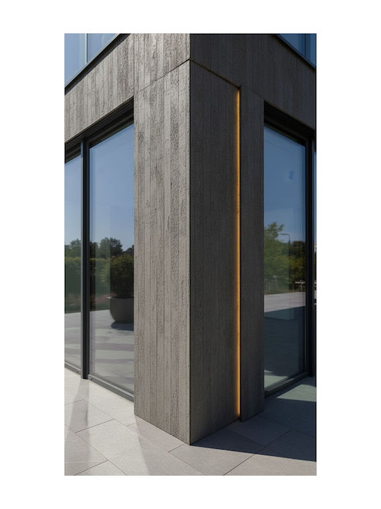 Panouri Decorative 3D de Perete cu Adeziv Gri 60x120εκ. 10buc