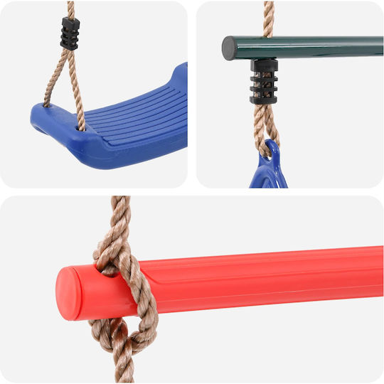 vidaXL Hanging Swing for 3+ Years Multicolour
