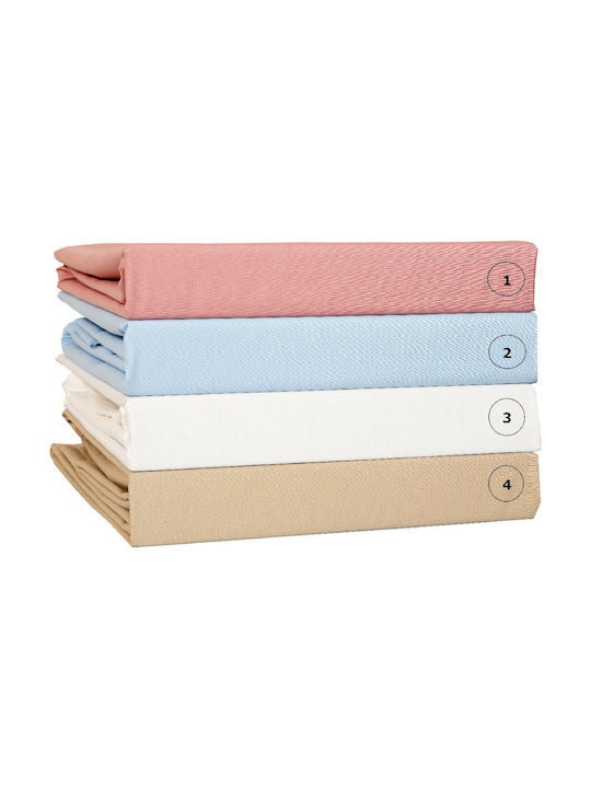 Anna Riska Prestige Baby Sheet Cradle Cotton Pink 80x100cm