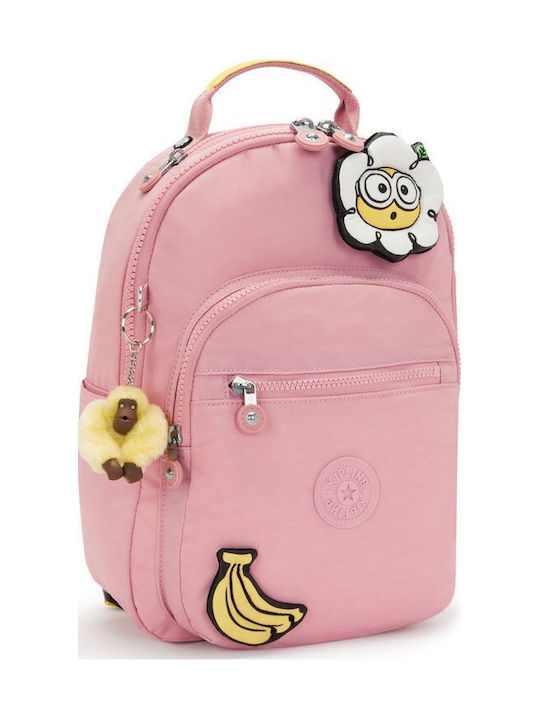 Kipling Παιδική Τσάντα Πλάτης Ροζ 35x25.5x16εκ.