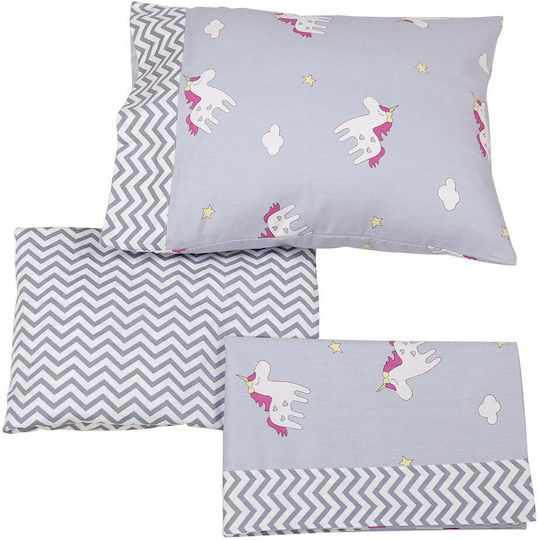 Beauty Home Подредба с Ластик Art 5181 Сив 70x140см