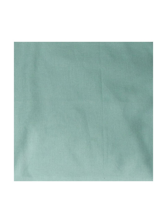 Dimcol Lenjerie De Patut Bebe Cu Cauciuc Solid Turcoaz 70x140cm