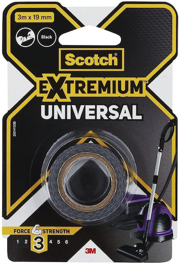 Scotch Изолационна лента Черен