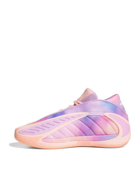 Anthony Edwards 2 "Tie-Dye" Баскетболни Обувки Haze Coral / Bliss Lilac / Zero Metalic