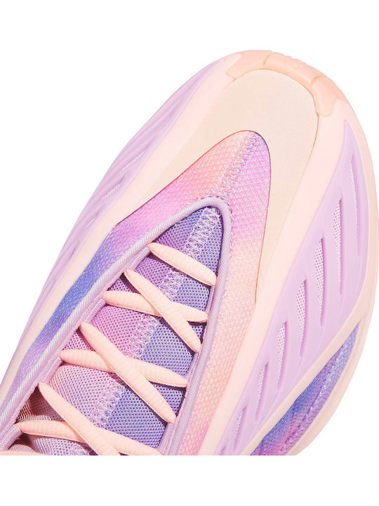 Anthony Edwards 2 "Tie-Dye" Баскетболни Обувки Haze Coral / Bliss Lilac / Zero Metalic