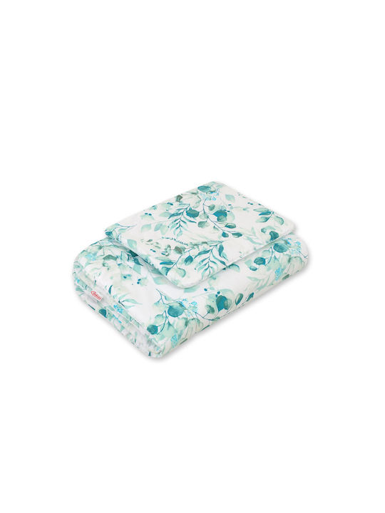 Bobono Baby Sheets Set Cradle Cotton Green 75x100cm 2pcs