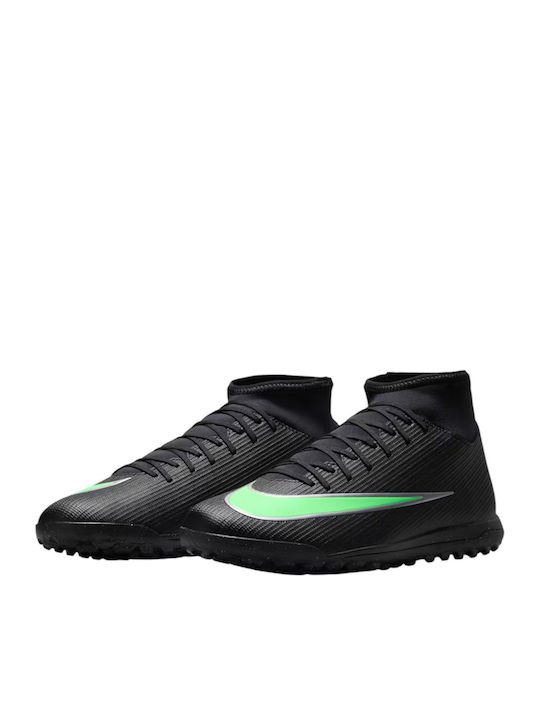 Nike Mercurial Superfly 11 Club TF Football Shoes with Molded Cleats Black