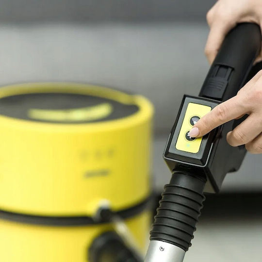 MPM Wet-Dry Vacuum 1200W with Stainless Steel Container 20lt Yellow