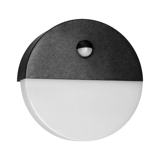 Orno Wandmontierte Außenleuchte LED IP65 10W mit Natürliches Weiß Licht