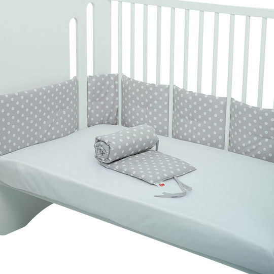 Mother Baby Softy Bettumrandungen Klassisch Innerhalb Gray 23x265cm