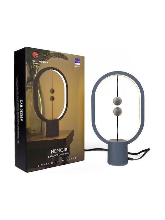Allocacoc Διακοσμητικό Φωτιστικό Heng Balance Lamp Ellipse Mini LED Θερμό Λευκό 2700K 14εκ.