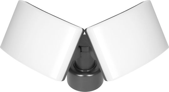 Orno Waterproof LED Flood Light Natural White 4000K with Motion Sensor IP65