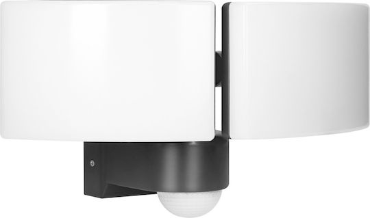 Orno Waterproof LED Flood Light Natural White 4000K with Motion Sensor IP65
